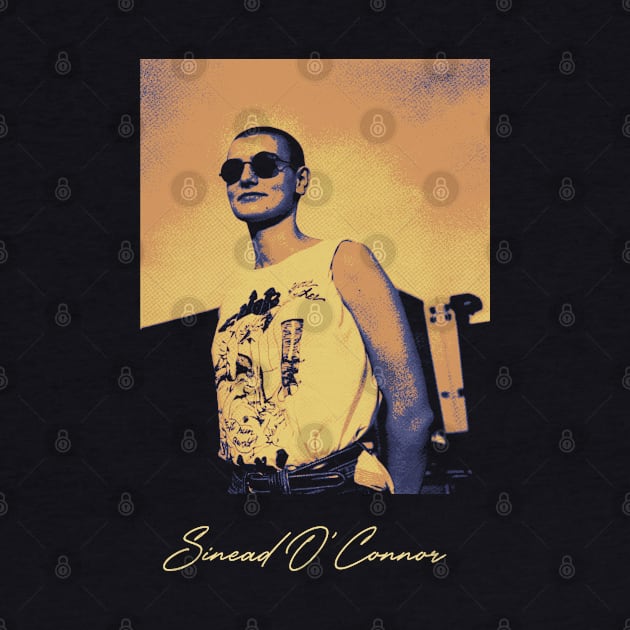 Sinead O Connor 90s Aesthetic by Jina Botak